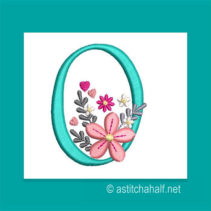 Petals Petit Monogram Number 0