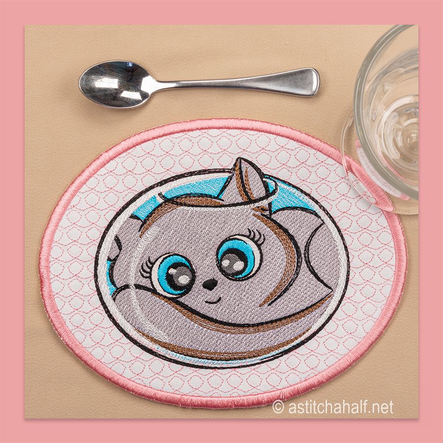 Purradise Peeper Mug Rug Variety