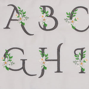 Snow Bouquet Monogram Combo