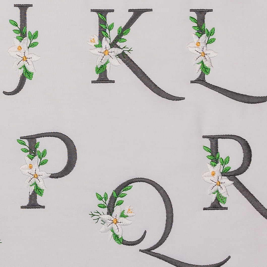 Snow Bouquet Monogram Combo
