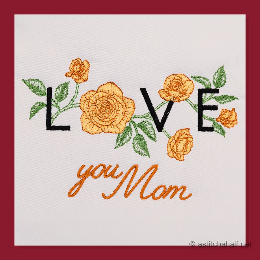 Rambling Rose Mug Rug Combo