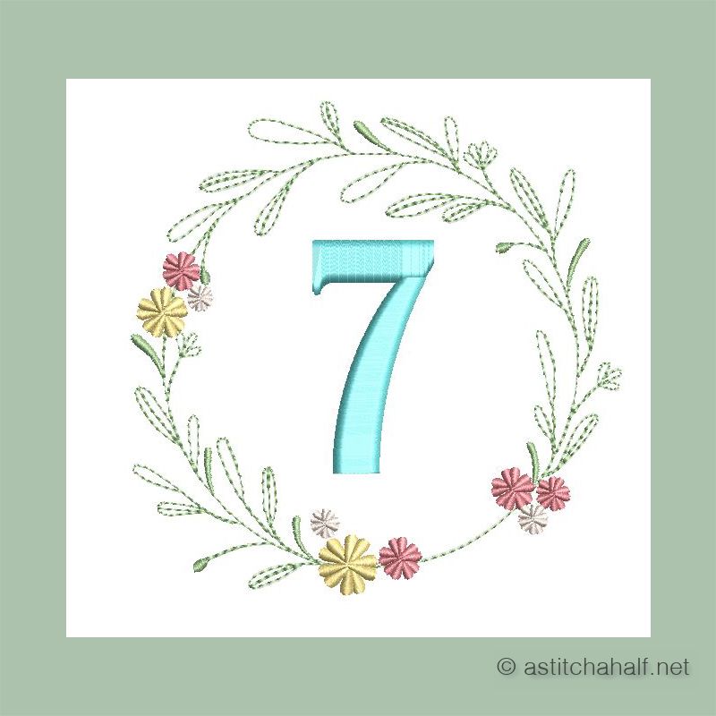 Botanic Crescendo Monogram Number 7