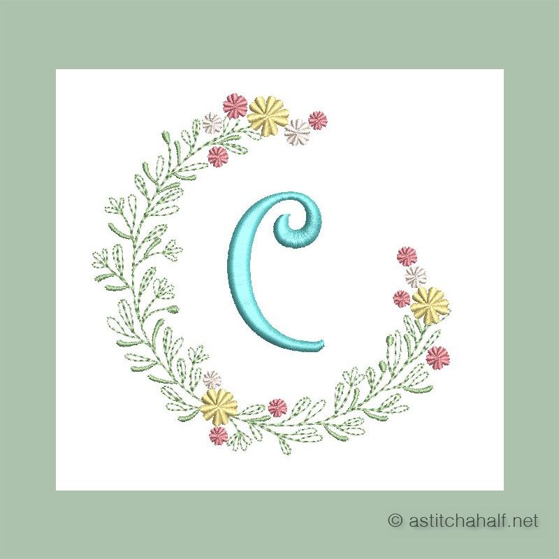 Botanic Crescendo Monogram C