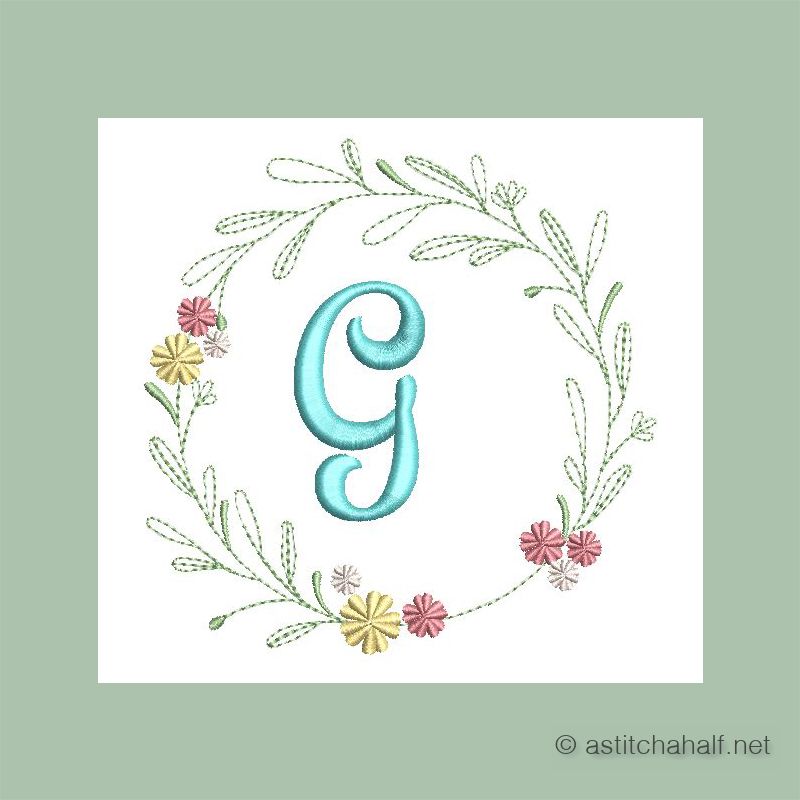 Botanic Crescendo Monogram G