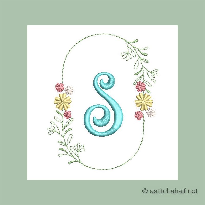 Botanic Crescendo Monogram S