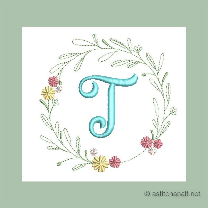 Botanic Crescendo Monogram T