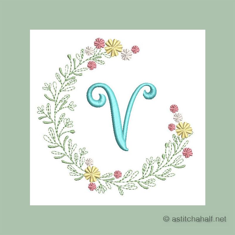 Botanic Crescendo Monogram V
