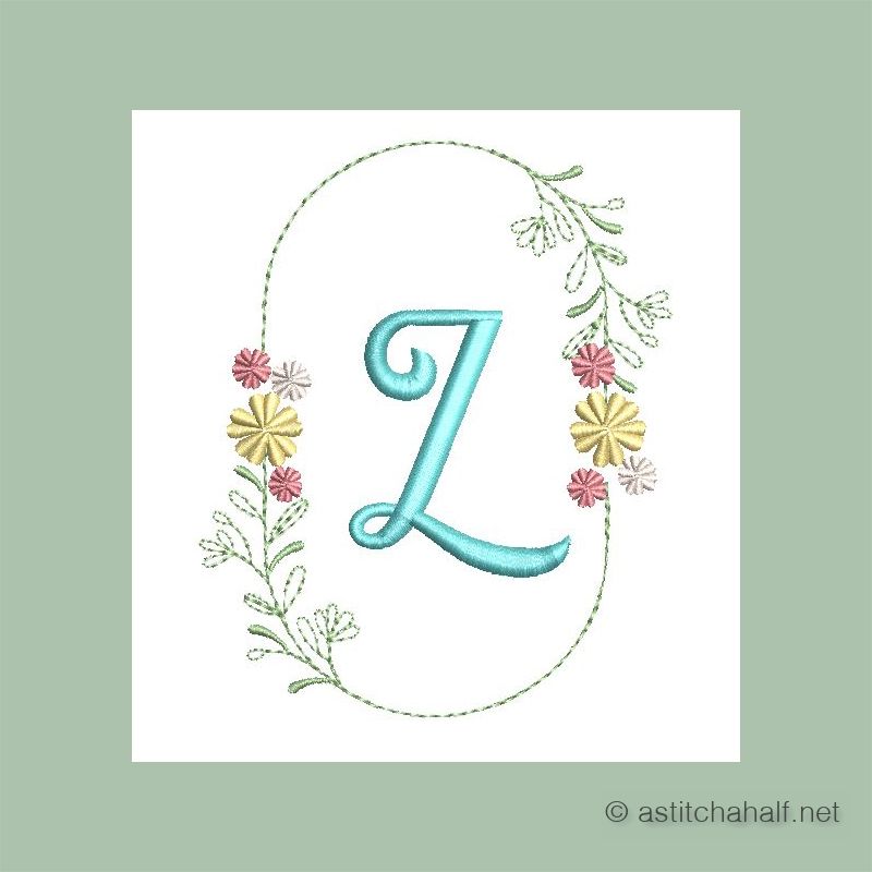 Botanic Crescendo Monogram Z