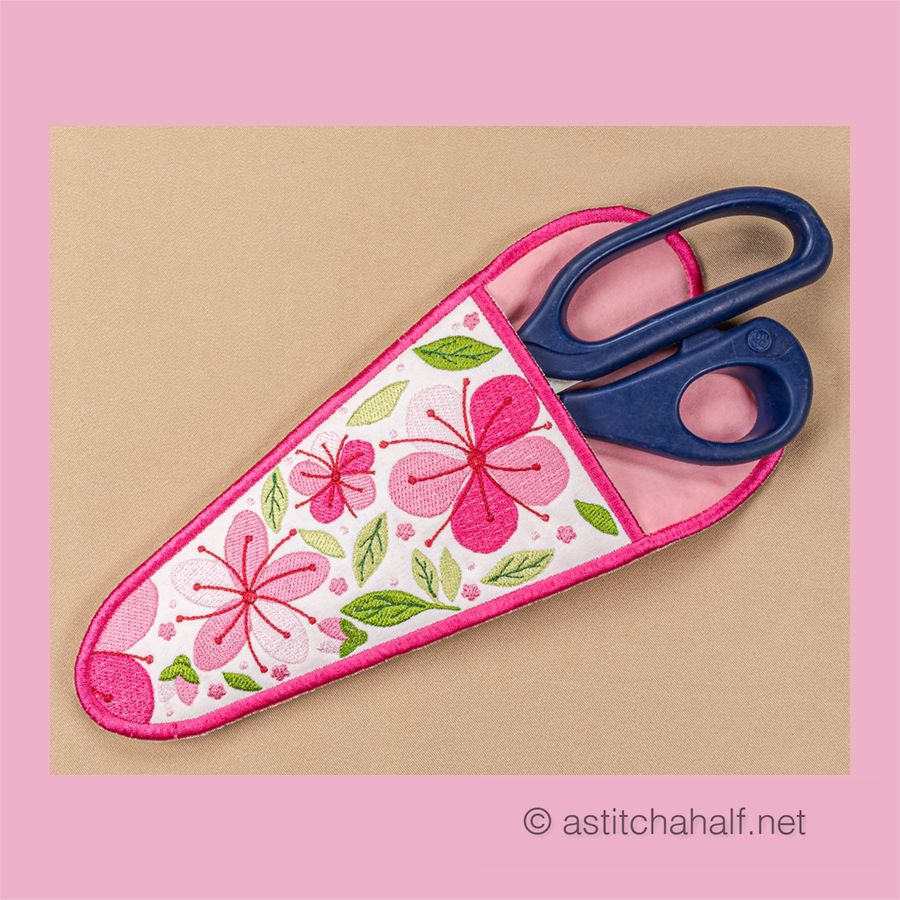 Late Bloomer Scissor Pocket and fob