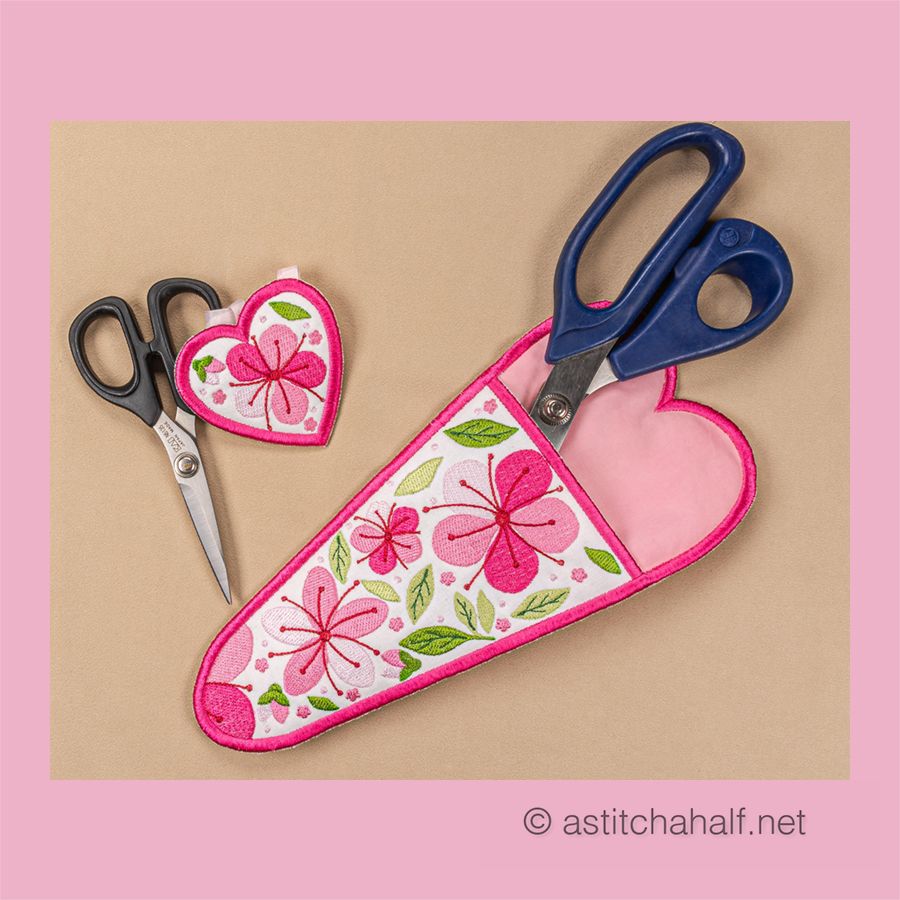 Late Bloomer Scissor Pocket and fob
