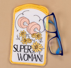 Super woman eyeglass cases
