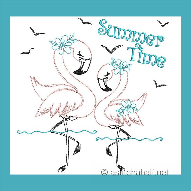 Summer Time Flamingo Combo