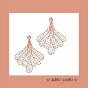 Freestanding Lace Intertwined Intrigue Earrings