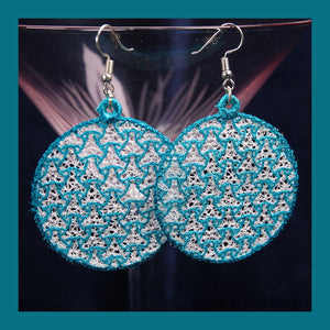 Freestanding Lace Vogue Vignette Earrings