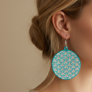 Freestanding Lace Vogue Vignette Earrings