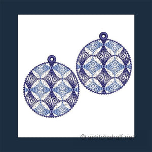 Freestanding Lace Runway Radiance Earrings