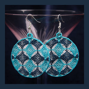 Freestanding Lace Runway Radiance Earrings