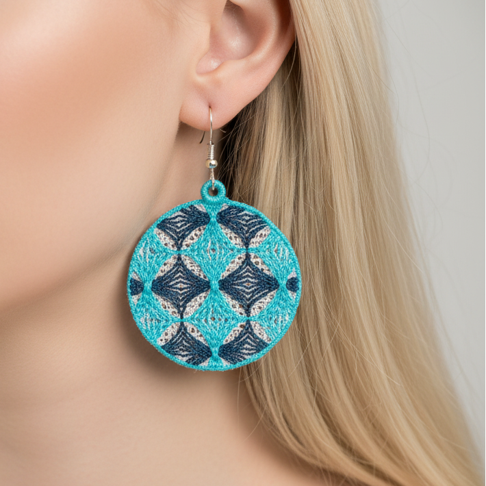 Freestanding Lace Runway Radiance Earrings