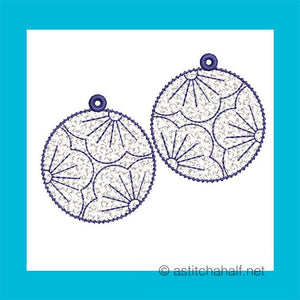 Freestanding Lace Lobe Allure Earrings