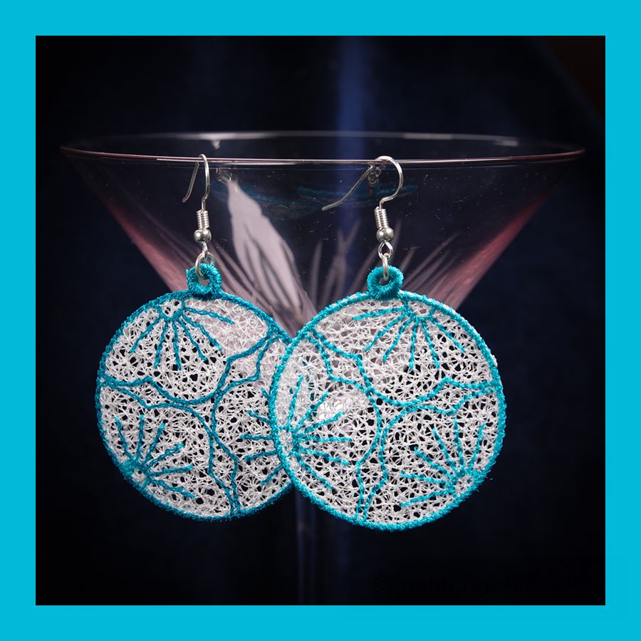 Freestanding Lace Lobe Allure Earrings