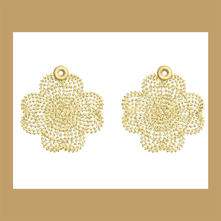 Glittering Galleries  Freestanding Lace Earrings Combo