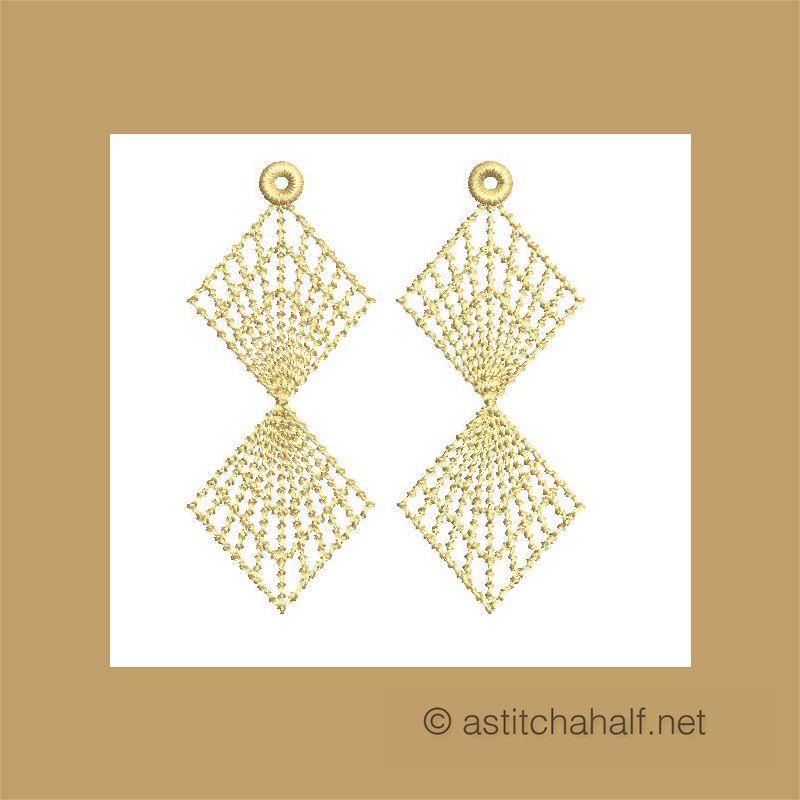 Glittering Galleries  Freestanding Lace Earrings Combo