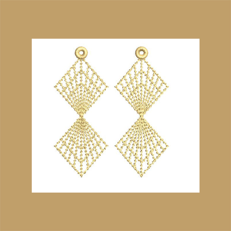 Glittering Galleries  Freestanding Lace Earrings Combo