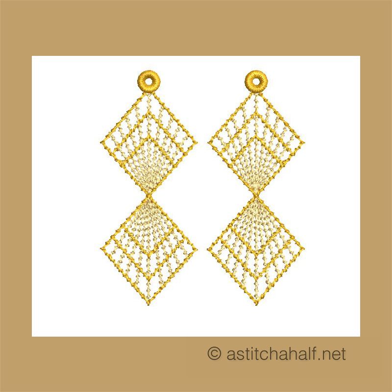 Glittering Galleries  Freestanding Lace Earrings Combo