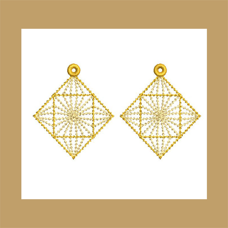 Glittering Galleries  Freestanding Lace Earrings Combo