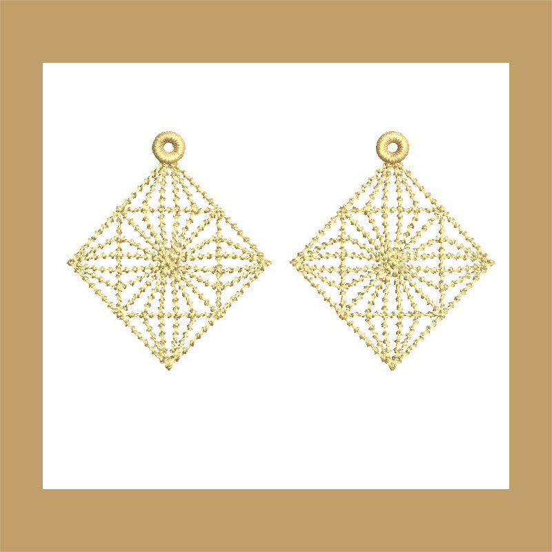 Glittering Galleries  Freestanding Lace Earrings Combo