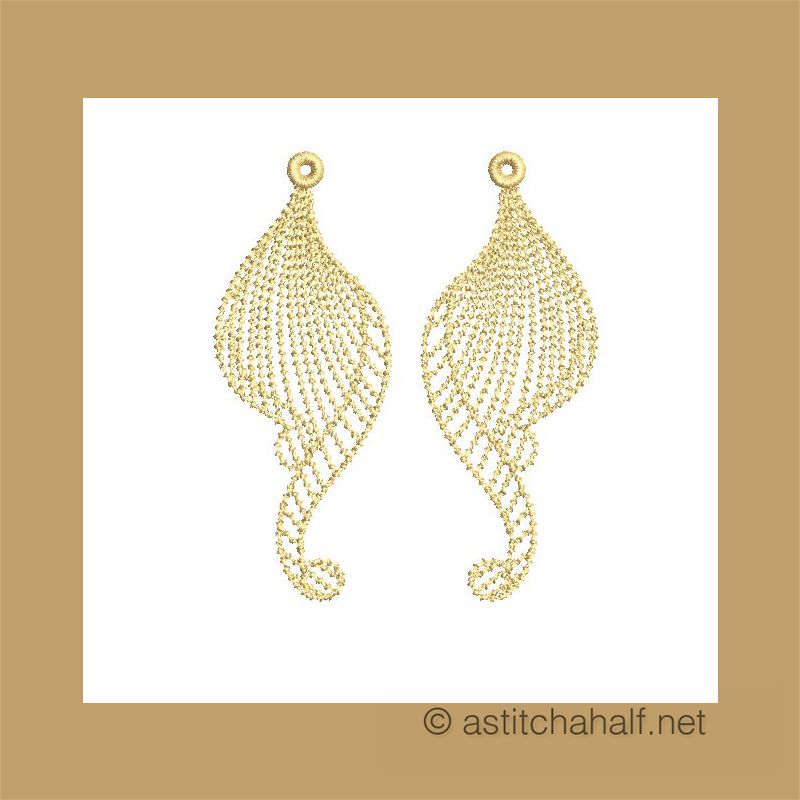 Starlight Dangles Freestanding Lace Earrings