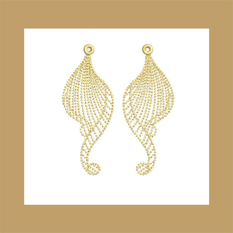 Glittering Galleries  Freestanding Lace Earrings Combo