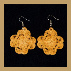 Brilliant Exhibitions Freestanding Lace Earrings