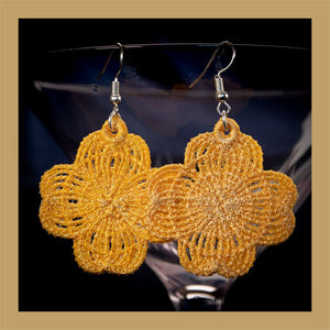 Brilliant Exhibitions Freestanding Lace Earrings