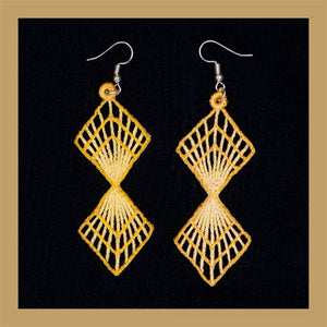 Dazzling Drops Freestanding Lace Earrings