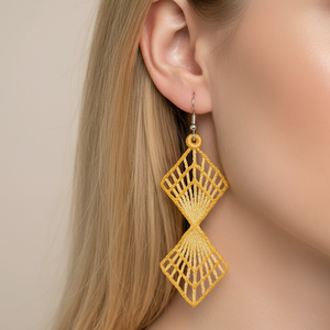 Dazzling Drops Freestanding Lace Earrings