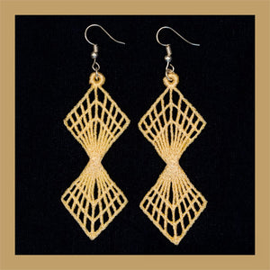 Dazzling Drops Freestanding Lace Earrings