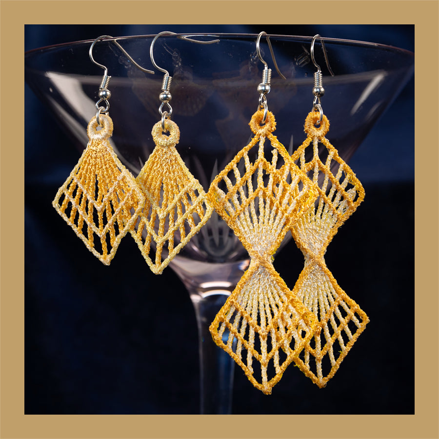 Glittering Galleries  Freestanding Lace Earrings Combo