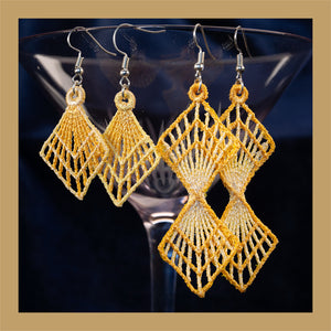 Glittering Galleries  Freestanding Lace Earrings Combo