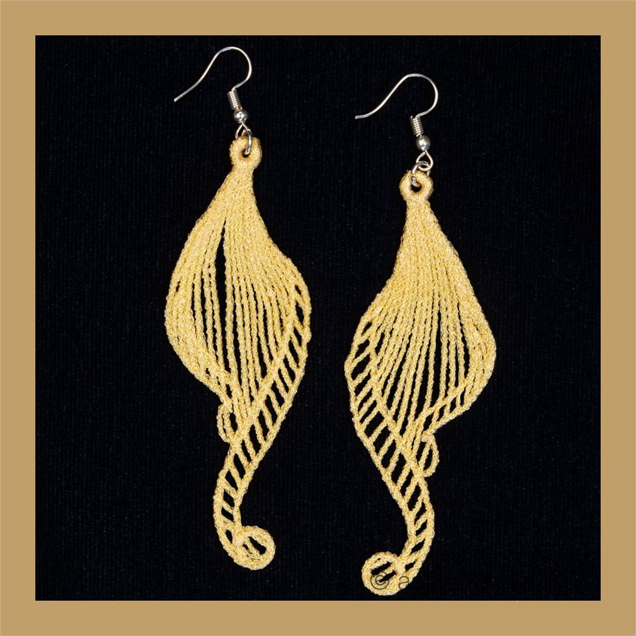 Starlight Dangles Freestanding Lace Earrings