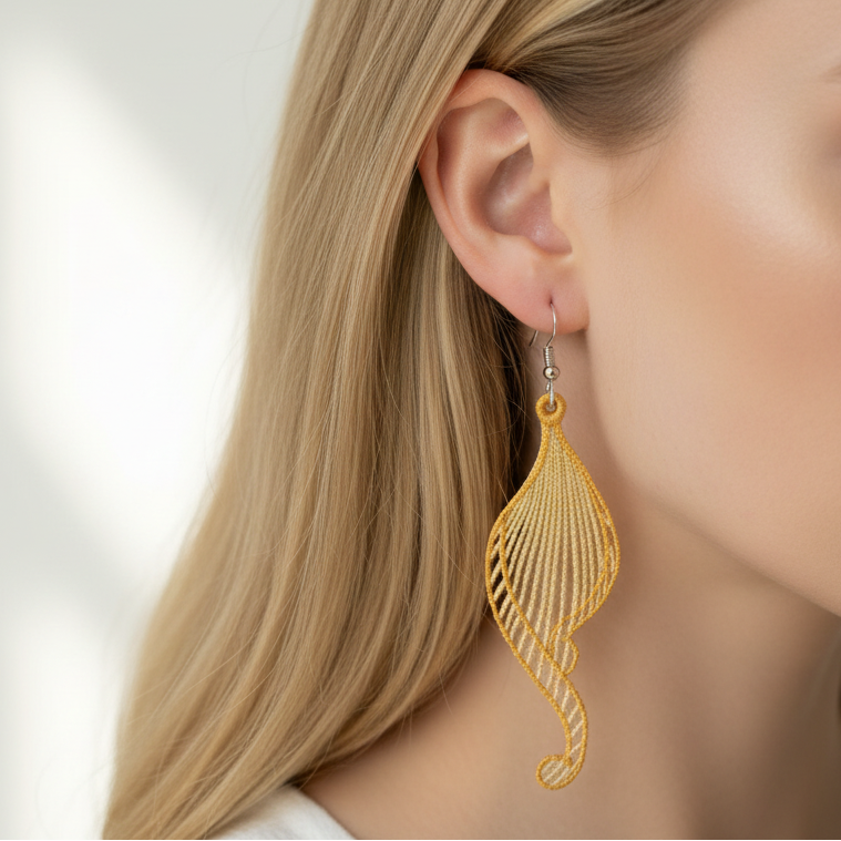 Starlight Dangles Freestanding Lace Earrings