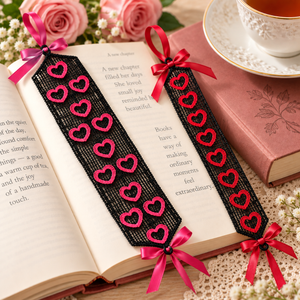 Freestanding Lace Friendship Hearts