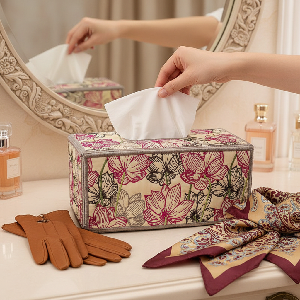 Blown Away Tissue Box Cover
