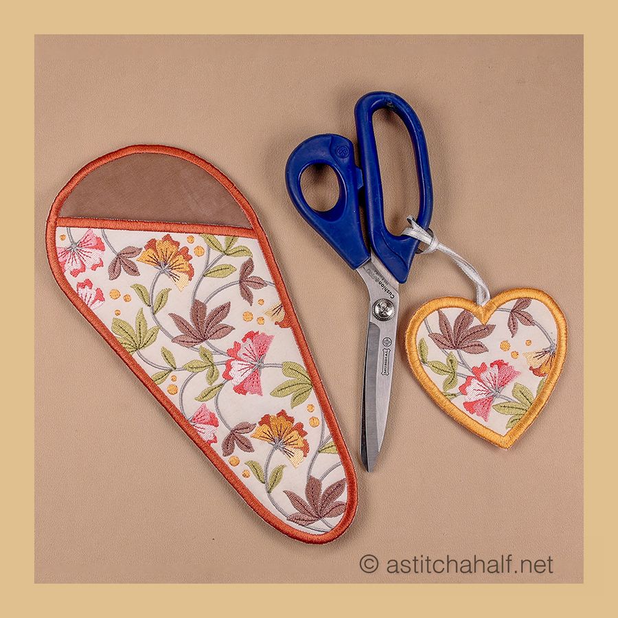 Dreamscape Scissor Pocket and fob