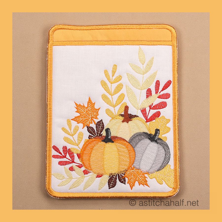 Pumpkins Sunset Blaze Potholders