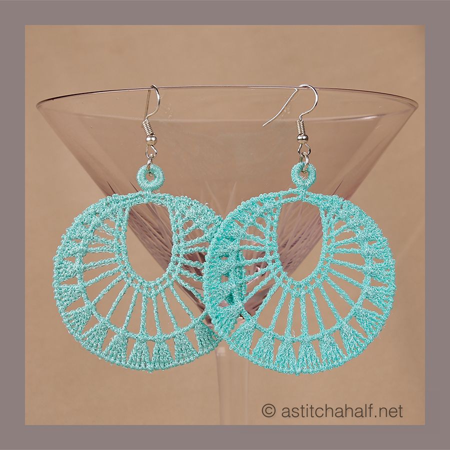 Sara Freestanding Lace Earrings