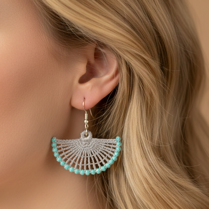 Zora Freestanding Lace Earrings
