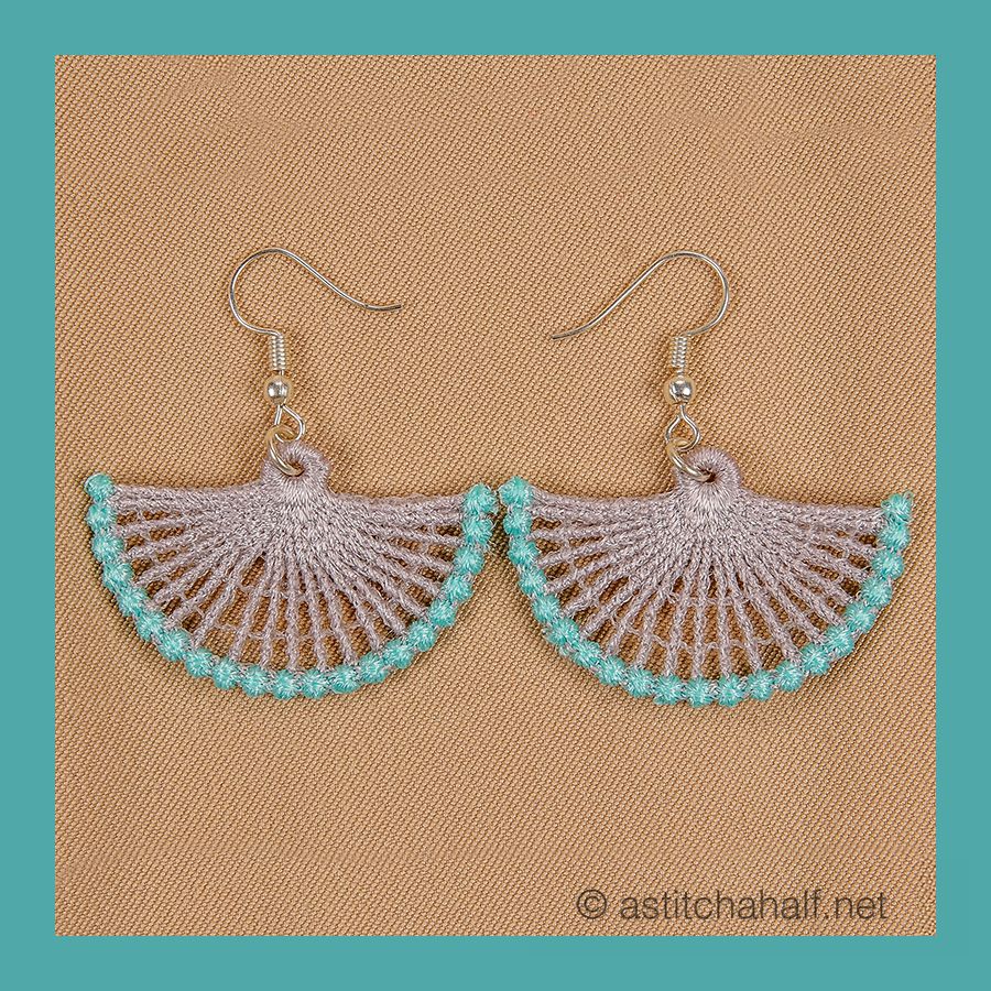 Zora Freestanding Lace Earrings