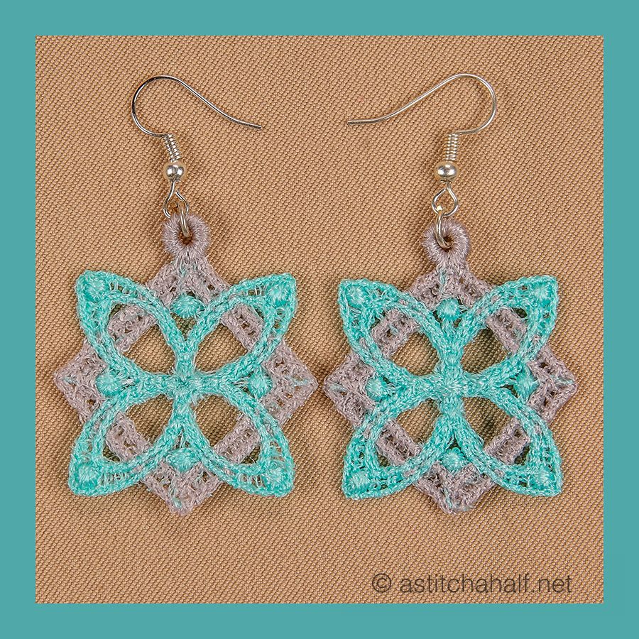 Nina Freestanding Lace Earrings