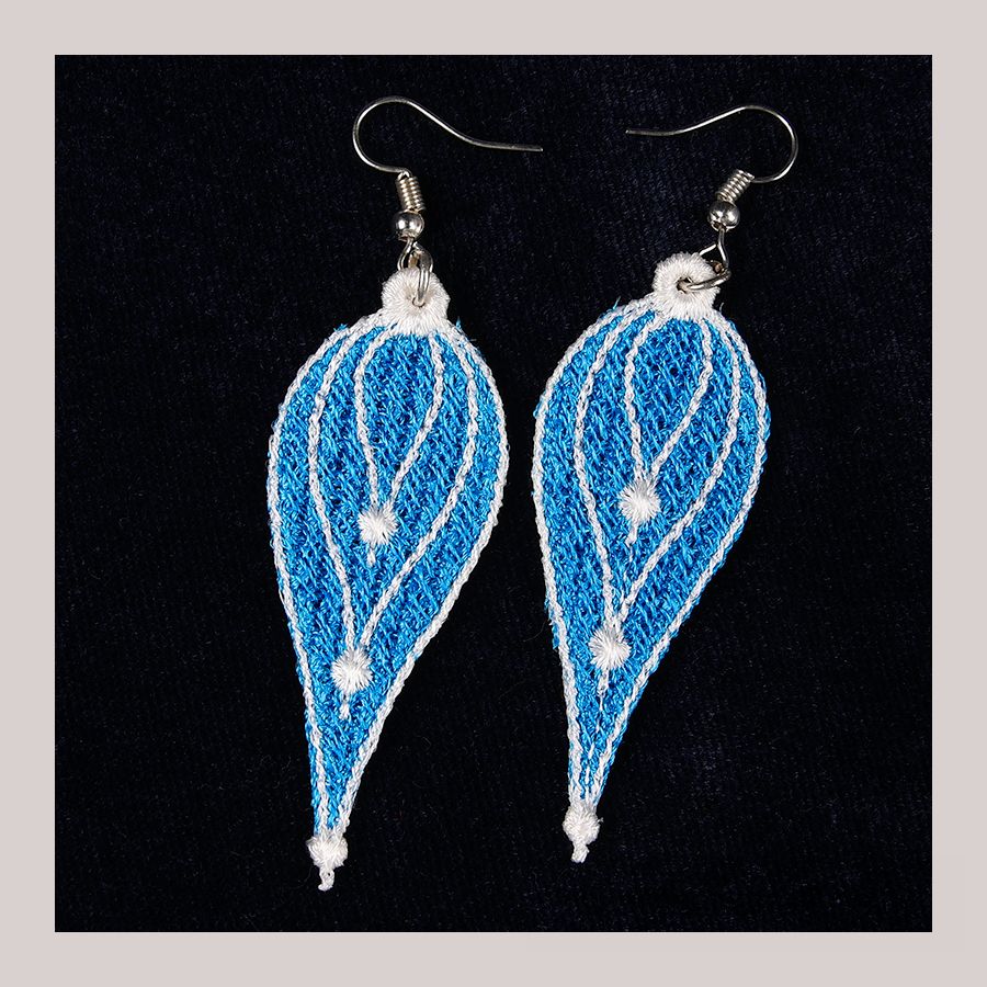 November Rain Freestanding Lace Earrings